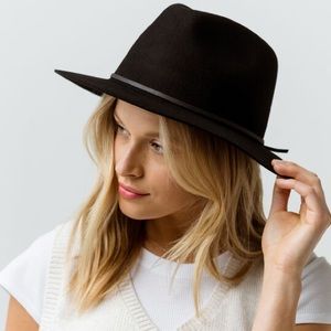 NWT. BRIXTON Wesley Fedora